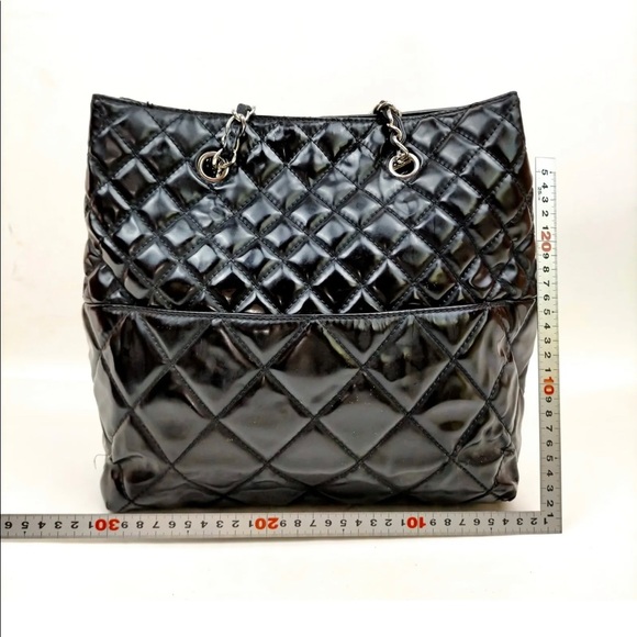 100%♥️😻Authentic CHANEL Enamel Shoulder Bas - Picture 5 of 14